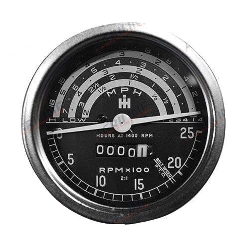 Tachometer for Case International tractor Agri-5126 B Series B275, B414