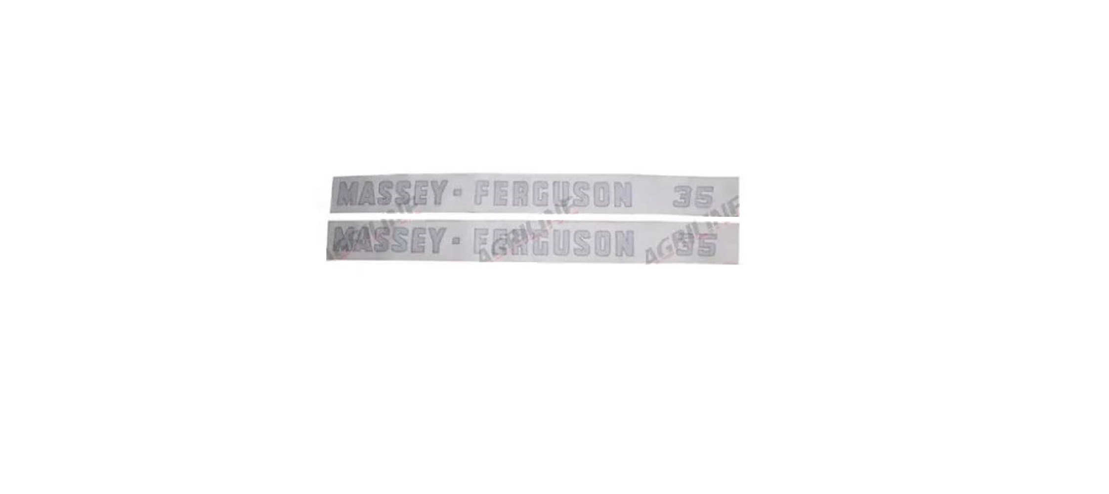 Decal Set for Ferguson tractor FE35 4cyl, FE35 Petrol