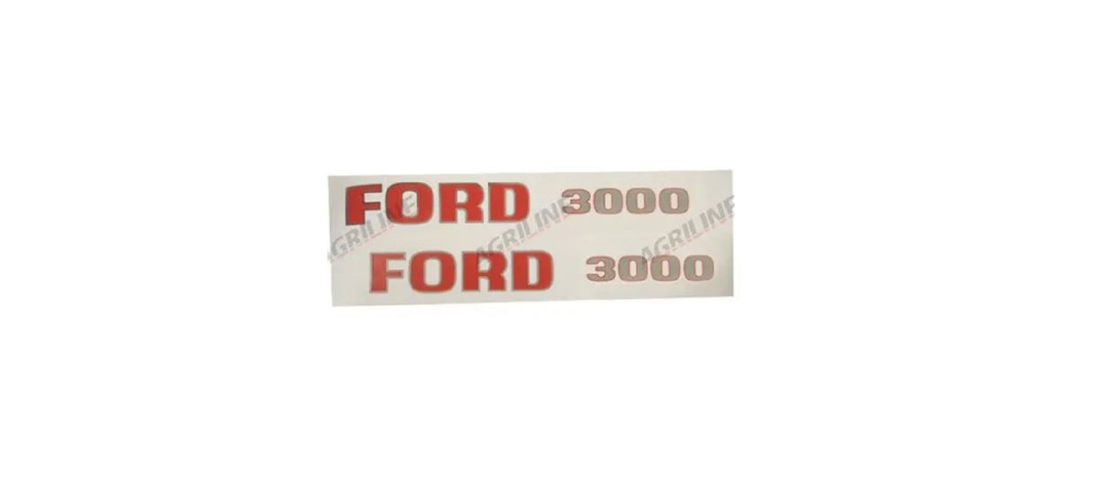 Decal Set for Ford & Fordson tractor 1000 Series 3000
