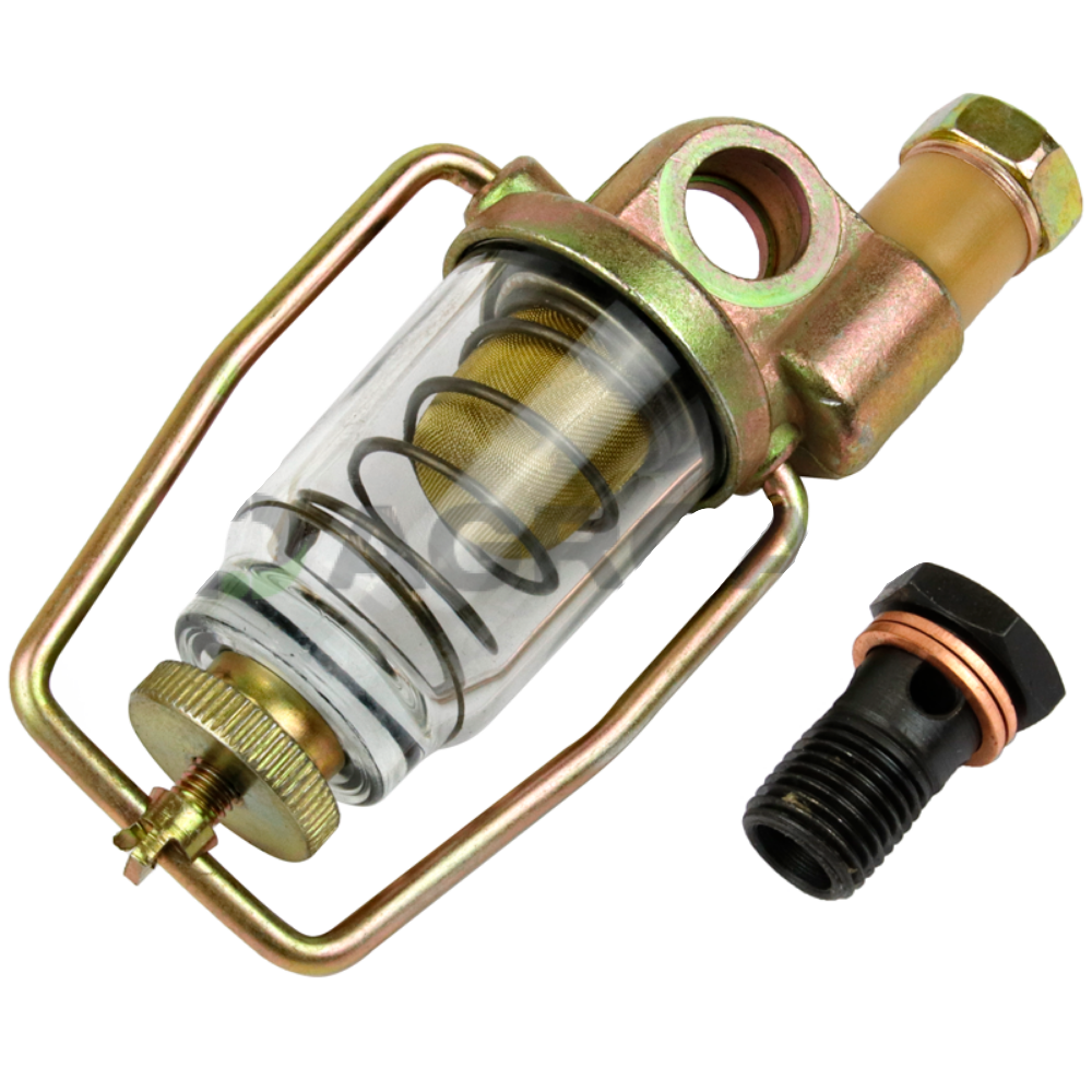 Fuel Sediment Bowl Assembly for Zetor 93-3271.5, 4437410080, 443979731252, 3369680000 2011, 2511, 3011, 3045, 3320, 3321, 3340, 3341, 3511, 3513, 3545, 4011, 4320, 4321, 4340, 4341, 4511, 4611, 4711, 